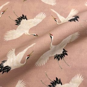 Tkanina dekoracyjna Crane Bird Dream digital print
