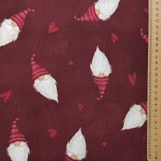 Bawełniana tkanina Tomte Warm Heart