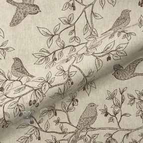 Tkanina dekoracyjna Linenlook premium Branch Bird Song