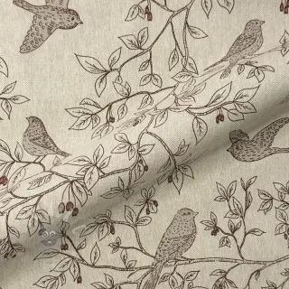 Tkanina dekoracyjna Linenlook premium Branch Bird Song