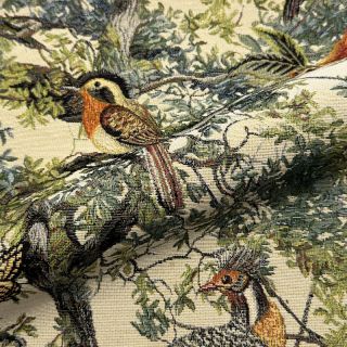 Tkanina dekoracyjna GOBELIN PREMIUM Bird Heritage Forest