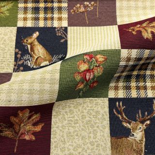 Tkanina dekoracyjna GOBELIN PREMIUM Rustic Nature Patch