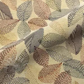 Tkanina dekoracyjna GOBELIN PREMIUM Stitch Sketch Leaf