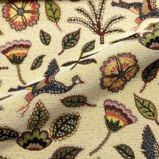Tkanina dekoracyjna GOBELIN PREMIUM Primal Birdscape Art design B