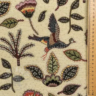 Tkanina dekoracyjna GOBELIN PREMIUM Primal Birdscape Art design B