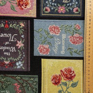 Tkanina dekoracyjna GOBELIN PREMIUM Library Book Cover