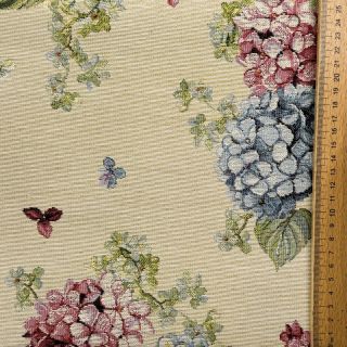 Tkanina dekoracyjna GOBELIN PREMIUM Hydrangea Garden Mix