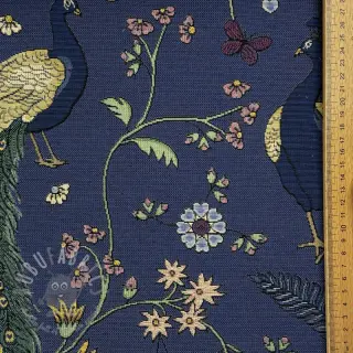 Tkanina dekoracyjna GOBELIN PREMIUM Peacock Garden Dream