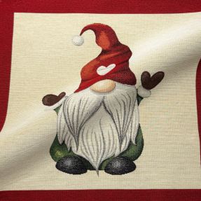 Tkanina dekoracyjna GOBELIN PREMIUM Tomte joyful Wishes PANEL