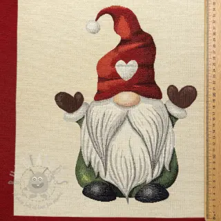 Tkanina dekoracyjna GOBELIN PREMIUM Tomte joyful Wishes PANEL