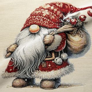 Tkanina dekoracyjna GOBELIN PREMIUM Happy Gnome PANEL