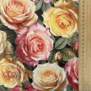 Tkanina dekoracyjna VELVET Romantic Rose Charm