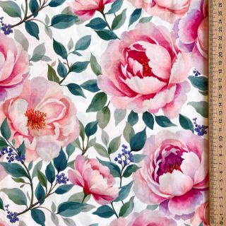 Wiskoza RADIANCE Flower Zoya digital print