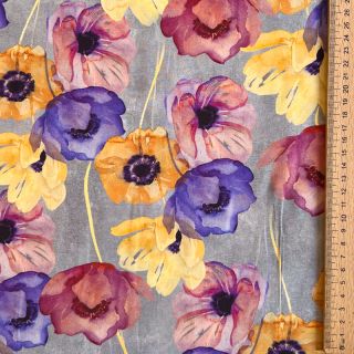 Wiskoza RADIANCE Flower Elia digital print
