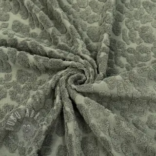 Frotte Animal skin dark green