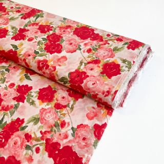 Wiskoza RADIANCE Flower Galia digital print