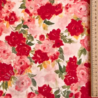 Wiskoza RADIANCE Flower Galia digital print