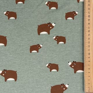 Jersey Bears dark mint melange