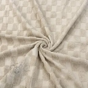 Frotte Checks sand