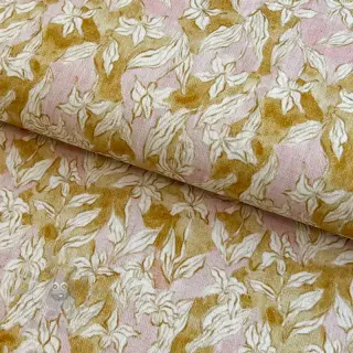 Tkanina wiskozowa z lnem CREPE Flowers Tomi digital print