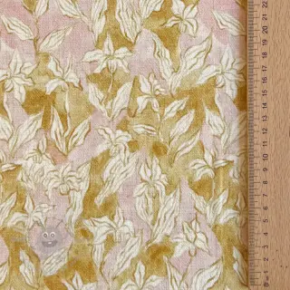 Tkanina wiskozowa z lnem CREPE Flowers Tomi digital print