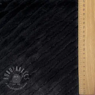 Sztuczne futro Stripes anthracite