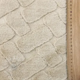 Sztuczne futro Abstract ecru