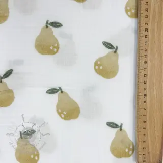 Muślin double gauze Pears design B digital print