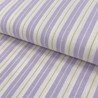Muślin double gauze YARN DYED Line purple