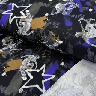 Dresówka Graffiti black digital print