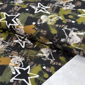 Dresówka Graffiti army green digital print