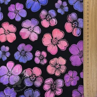 Dresówka Flower Mia digital print