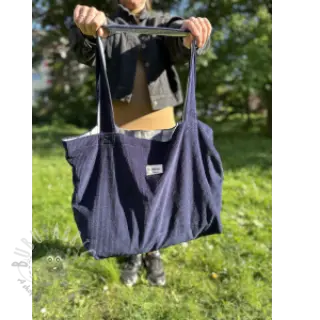 Sztruks 6W COTTON TOUCH navy