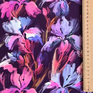 Wiskoza RADIANCE Flower Bea digital print