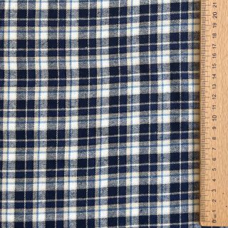 Bawełniana tkanina YARN DYED CHECK BRUSHED Silva design B