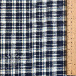 Bawełniana tkanina YARN DYED CHECK BRUSHED Silva design B