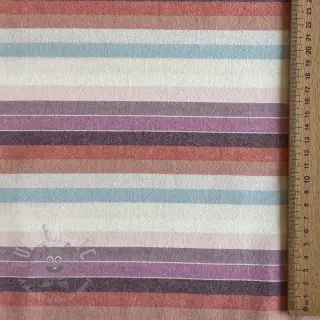 Bawełniana tkanina YARN DYED Line multi