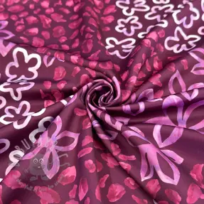 Satyna ROYAL MICRO Abstarct bordeaux