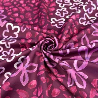 Satyna ROYAL MICRO Abstarct bordeaux