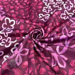 Satyna ROYAL MICRO Abstarct bordeaux