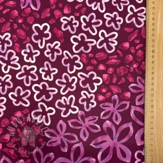 Satyna ROYAL MICRO Abstarct bordeaux