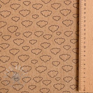 Sztruks STRETCH Little clouds sand