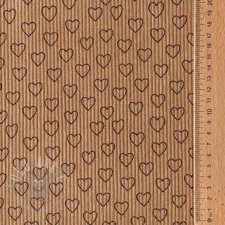 Sztruks STRETCH Little love sand