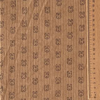 Sztruks STRETCH Little bunny sand