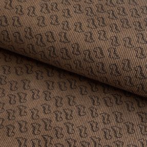 Sztruks STRETCH Little dino taupe