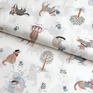 Bawełniana tkanina Vive la France design A digital print