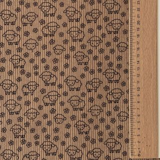 Sztruks STRETCH Little sheep sand