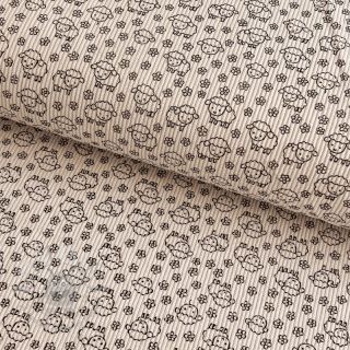 Sztruks STRETCH Little sheep light sand