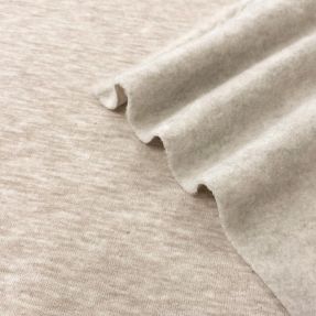 Dresówka drapana JOGGING beige melange