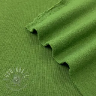 Dresówka drapana JOGGING green